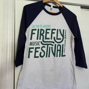 2016 Firefly Music Festival baseball Tee